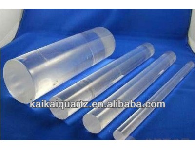 Transparent monocrystalline silicon quartz rod